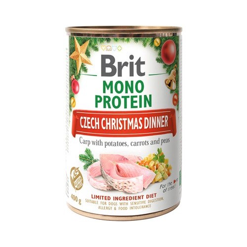 BRIT Mono Protein Carp with potatoes - wet dog food - 400g BRIT Mono Protein Carp with potatoes - wet dog food - 400g