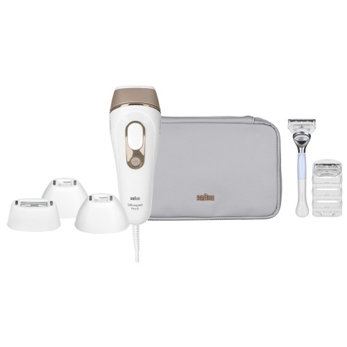 Braun Silk-expert Pro PL5356 Intense pulsed light (IPL) Gold, White Braun Silk-expert Pro PL5356 Intense pulsed light (IPL) Gold, White