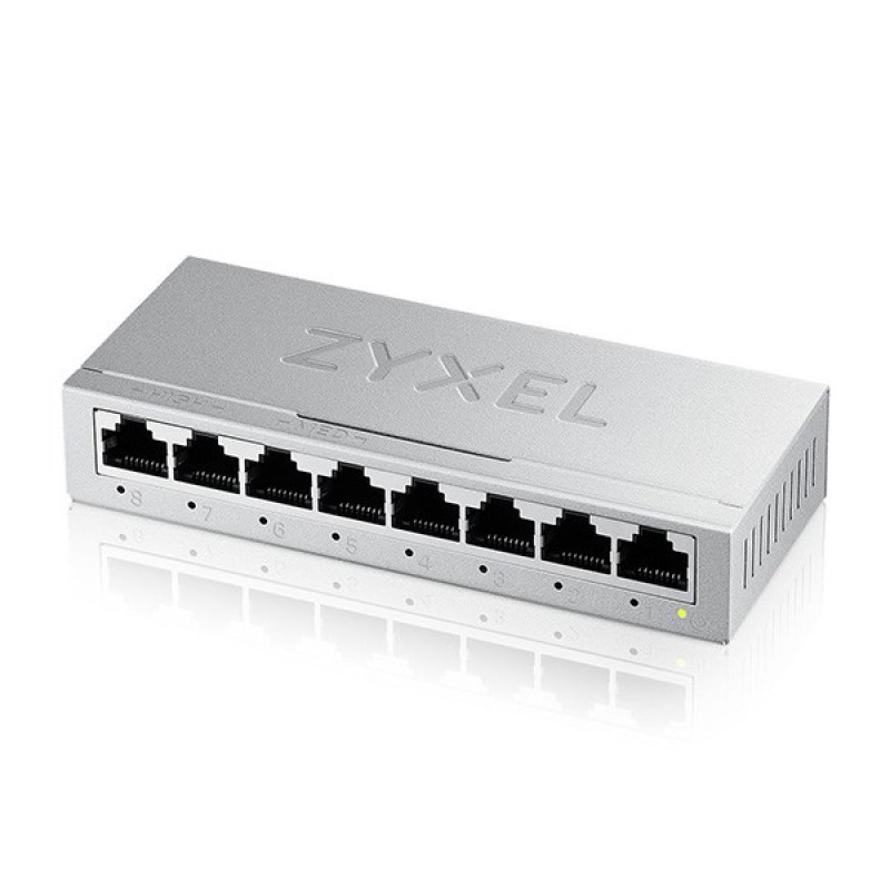 Zyxel GS-108BV5-EU0101F network switch Unmanaged L2 Gigabit Ethernet (10/100/1000) Zyxel GS-108BV5-EU0101F network switch Unmanaged L2 Gigabit Ethernet (10/100/1000)