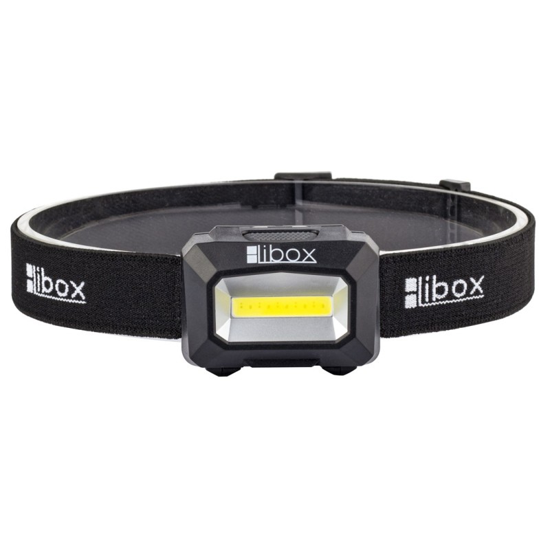 Libox LB0107 flashlight Black Headband flashlight LED Libox LB0107 flashlight Black Headband flashlight LED
