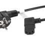 Lanberg CA-C13C-12CC-0018-BK power cable Black 2 m C13 coupler CEE7/7