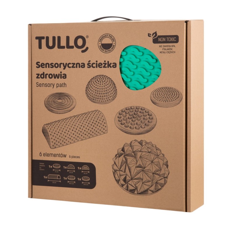 TULLO Fizjo Sensory path 6 pcs TULLO Fizjo Sensory path 6 pcs
