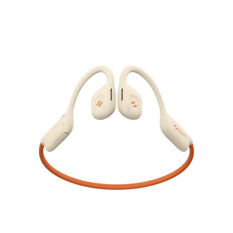 Havit E510BT Freego1 Air – Open Ear Air Conduction Headphones, beige Havit E510BT Freego1 Air – Open Ear Air Conduction Headphones, beige