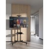 Manhattan TV & Monitor Mount, Trolley Stand, 1 screen, Screen Sizes: 37-65 Manhattan TV & Monitor Mount, Trolley Stand, 1 screen, Screen Sizes: 37-65