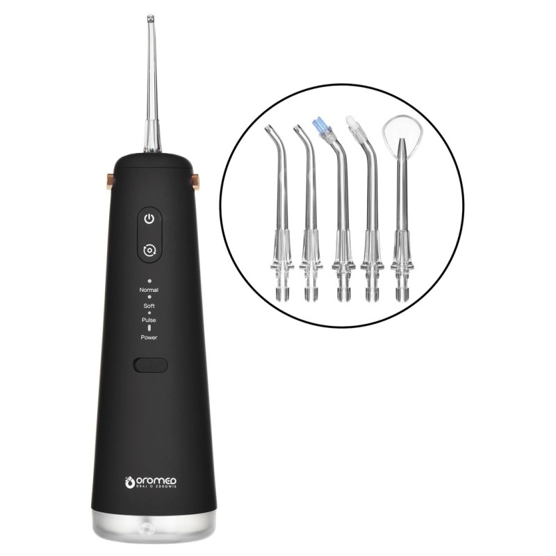 Inteligentny irygator ORO-DENTAL BLACK Oromed Inteligentny irygator ORO-DENTAL BLACK Oromed