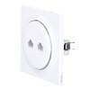 Fibaro Walli N socket-outlet 2 x RJ-45 White Fibaro Walli N socket-outlet 2 x RJ-45 White