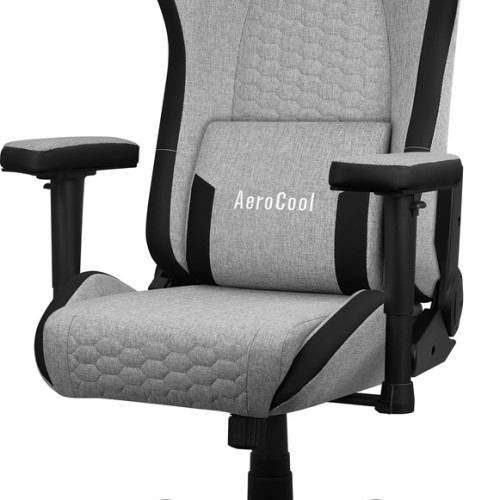 Aerocool CROWNASHGR, Ergonomic Gaming Chair, Adjustable Cushions, AeroWeave Technology, Grey Aerocool CROWNASHGR, Ergonomic Gaming Chair, Adjustable Cushions, AeroWeave Technology, Grey