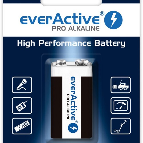 Alkaline battery  6LR61 9V (R9*) everActive Pro Alkaline battery  6LR61 9V (R9*) everActive Pro