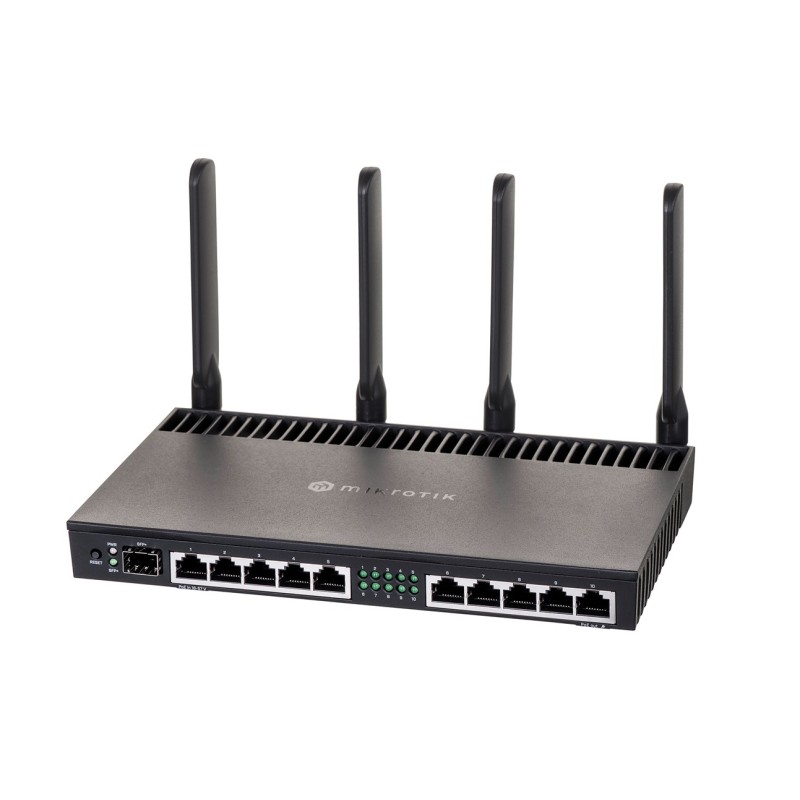 Mikrotik RB4011iGS+5HacQ2HnD-IN wireless router Gigabit Ethernet Dual-band (2.4 GHz / 5 GHz) Black Mikrotik RB4011iGS+5HacQ2HnD-IN wireless router Gigabit Ethernet Dual-band (2.4 GHz / 5 GHz) Black