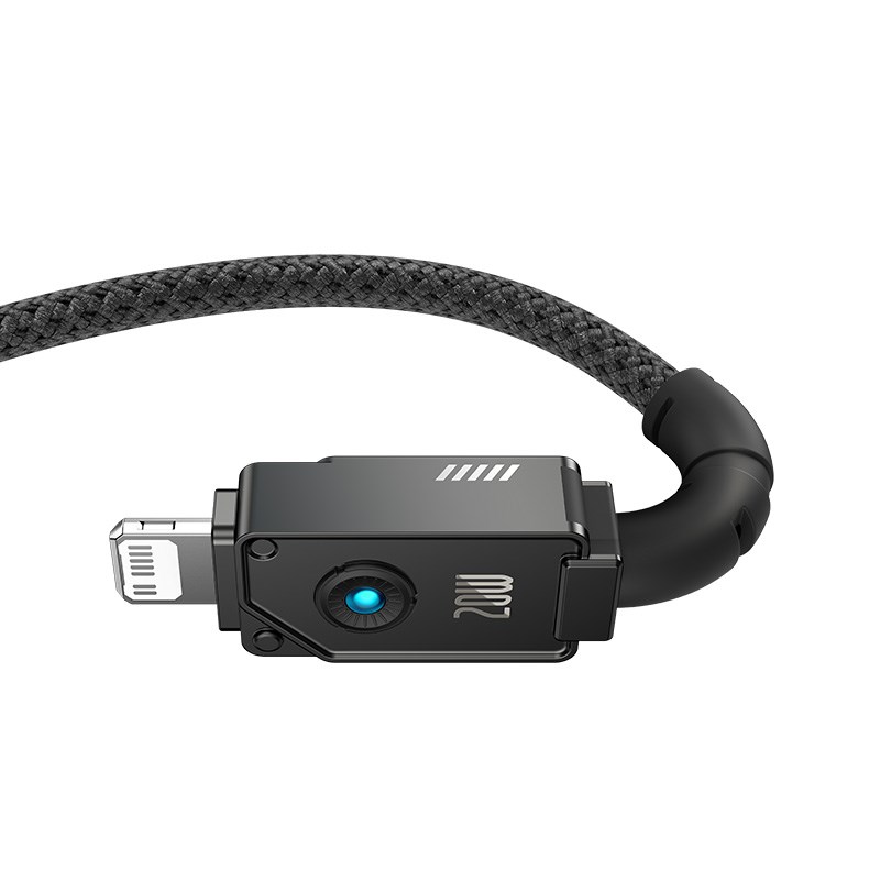 Baseus Unbreakable USB C to iP cable 2 m 20 W Black Baseus Unbreakable USB C to iP cable 2 m 20 W Black