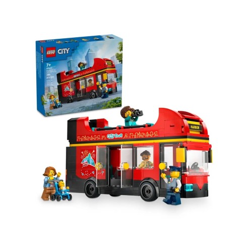 LEGO CITY 60407 Red Double-Decker Sightseeing Bus LEGO CITY 60407 Red Double-Decker Sightseeing Bus