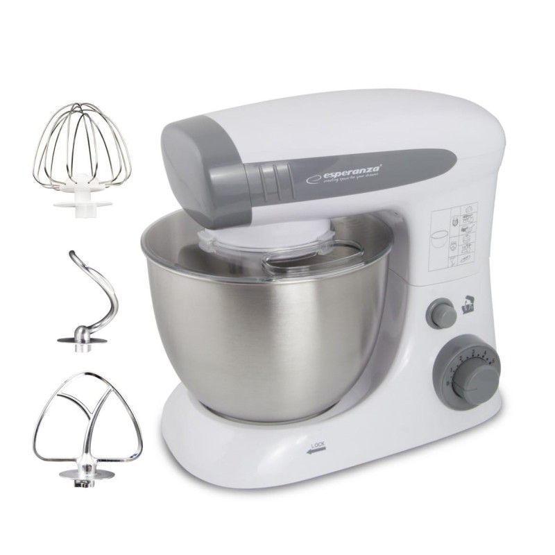 ESPERANZA COOKING ASSISTA EKM024 food processor 4 L White 800 W ESPERANZA COOKING ASSISTA EKM024 food processor 4 L White 800 W