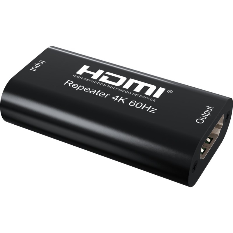 Techly HDMI 2.0 4K UHD 3D Repeater Up to 40m Techly HDMI 2.0 4K UHD 3D Repeater Up to 40m