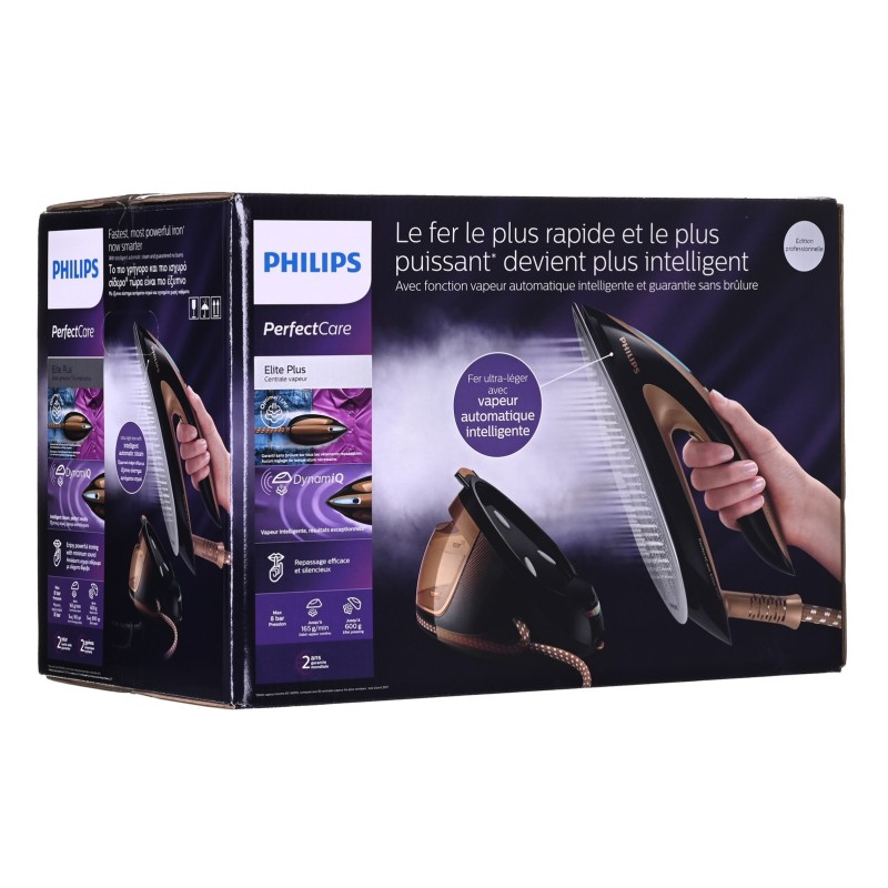 Philips GC9682/80 steam ironing station 2700 W 1.8 L T-ionicGlide soleplate Black, Brown Philips GC9682/80 steam ironing station 2700 W 1.8 L T-ionicGlide soleplate Black, Brown