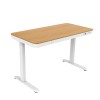 ACTIVEJET desk with electric height adjustment 140x70 ET119W-C white/oak ACTIVEJET desk with electric height adjustment 140x70 ET119W-C white/oak