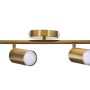 Activejet SPECTRA double gold ceiling wall lamp strip spotlight GU10 for living room