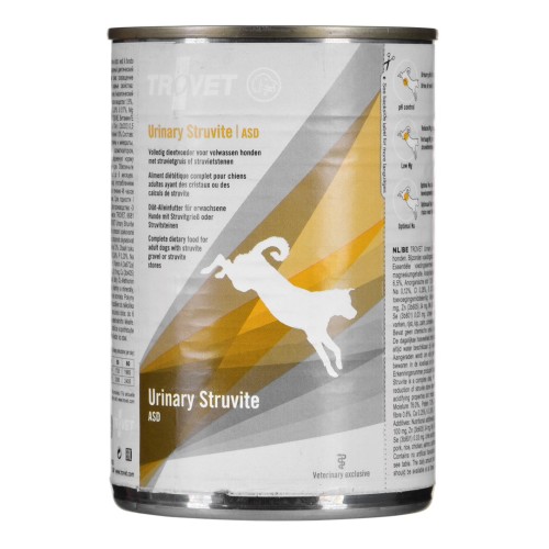 TROVET Urinary Struvite 400g Chicken, Pork Adult TROVET Urinary Struvite 400g Chicken, Pork Adult