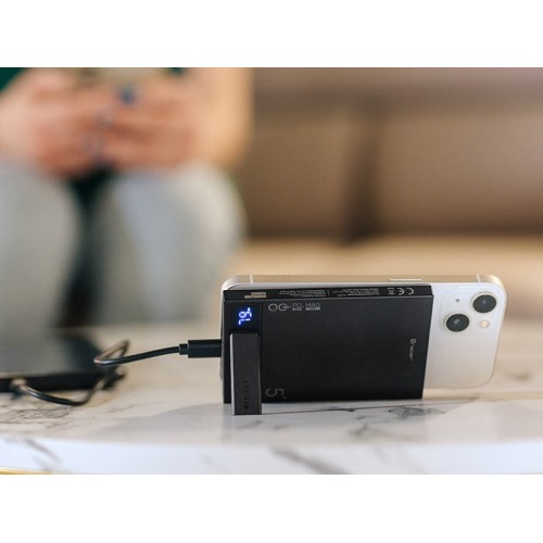 Tracer AirMag1 5000mAh PD20W+15W Mag, Black Tracer AirMag1 5000mAh PD20W+15W Mag, Black