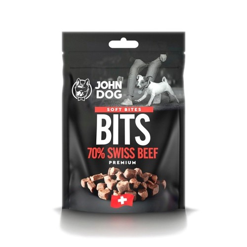 JOHN DOG Soft Bites Bits Beef 70% - Dog treat - 100g JOHN DOG Soft Bites Bits Beef 70% - Dog treat - 100g
