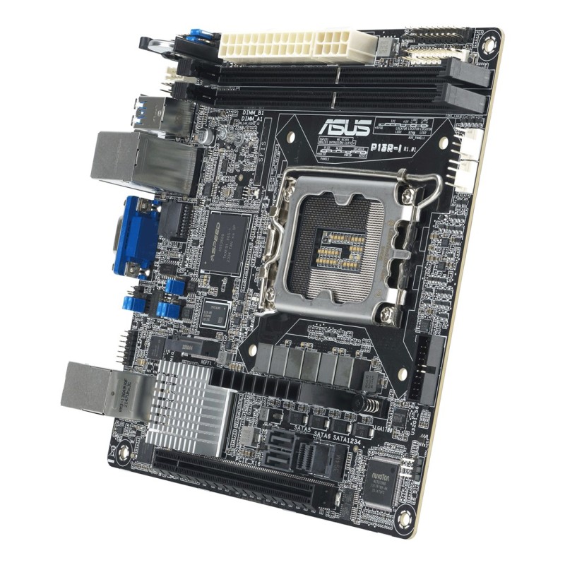 Płyta główna Asus P13R-I 1x LGA1700 Intel Xeon E-24XX C262 (2xDIMM, 6x SATA, 1xM.2, 2x1GbE, ASMB11-iKVM, miniITX) Płyta główna Asus P13R-I 1x LGA1700 Intel Xeon E-24XX C262 (2xDIMM, 6x SATA, 1xM.2, 2x1GbE, ASMB11-iKVM, miniITX)