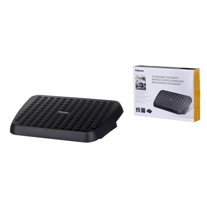 Fellowes ergonomic office footrest black Fellowes ergonomic office footrest black