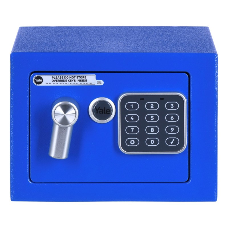 Yale YSV/170/DB2/B Freestanding safe 3.8 l Steel Blue