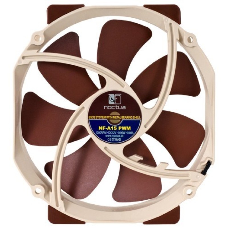 Noctua NOC-NF-A15-PWM Computer case Fan 14 cm Beige, Brown 1 pc(s) Noctua NOC-NF-A15-PWM Computer case Fan 14 cm Beige, Brown 1 pc(s)