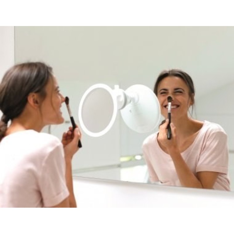 Medisana CM 850 makeup mirror Suction cup Round White Medisana CM 850 makeup mirror Suction cup Round White