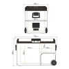 YOLCO TCX50 Carbon Portable compressor fridge
