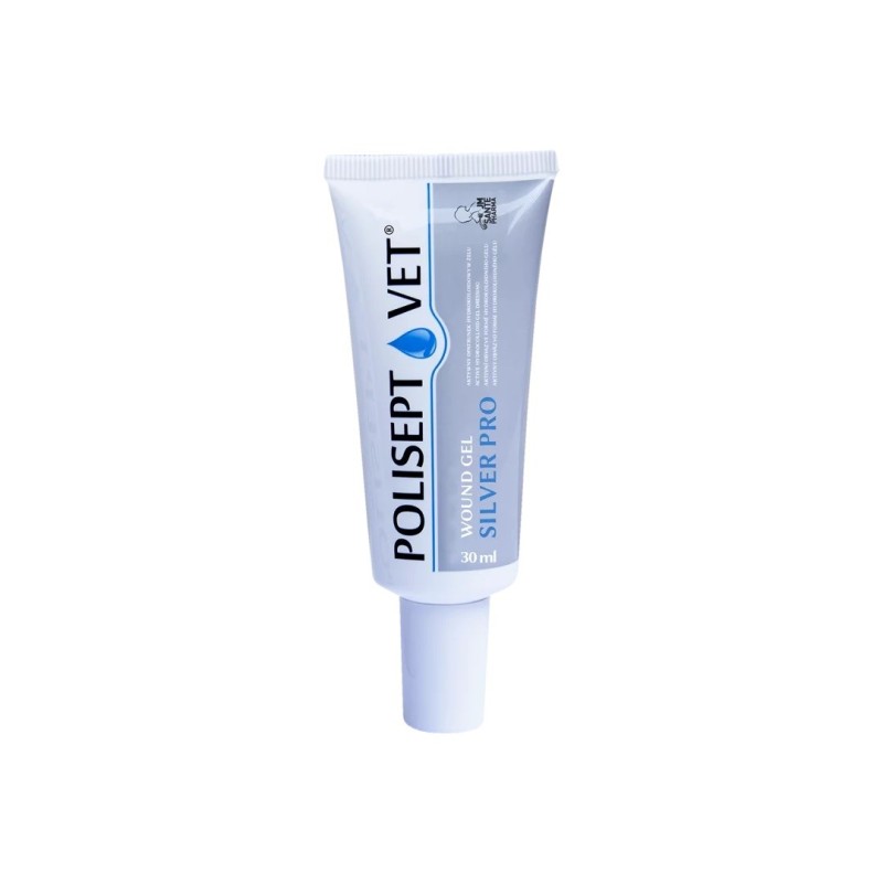 JM SANTE Polisept Vet Wound gel Silver Pro - gel dressing for dogs and cats – 30 ml JM SANTE Polisept Vet Wound gel Silver Pro - gel dressing for dogs and cats – 30 ml