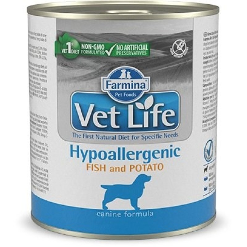 Farmina Vet Life Diet DOG Hypoallergenic Fish&Potato 300 g