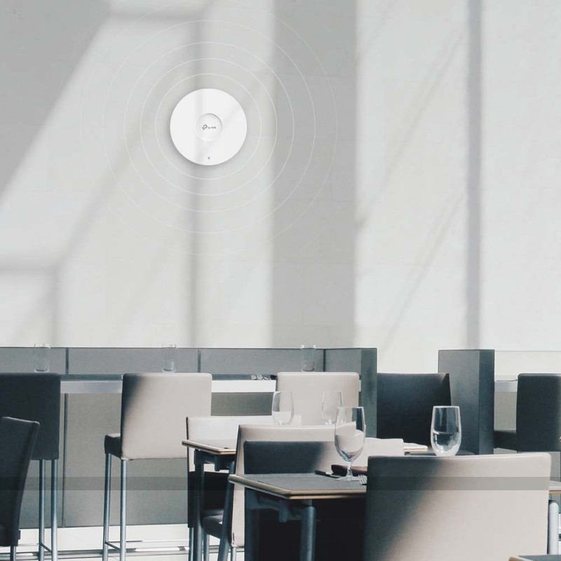 TP-Link Omada AX1800 Ceiling Mount WiFi 6 Access Point TP-Link Omada AX1800 Ceiling Mount WiFi 6 Access Point