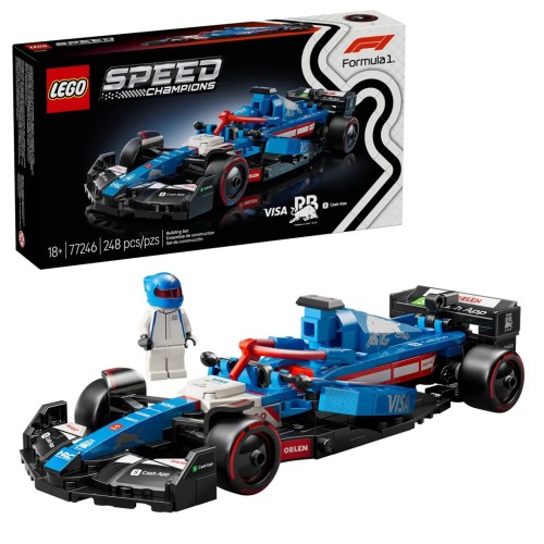 LEGO SPEED CHAMPIONS 77246 Visa Cash App RB VCARB 01 LEGO SPEED CHAMPIONS 77246 Visa Cash App RB VCARB 01