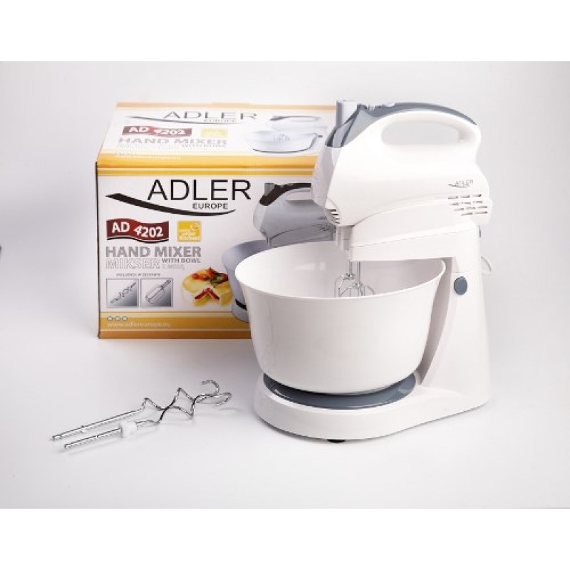 Adler AD 4202 Stand mixer White 300 W Adler AD 4202 Stand mixer White 300 W