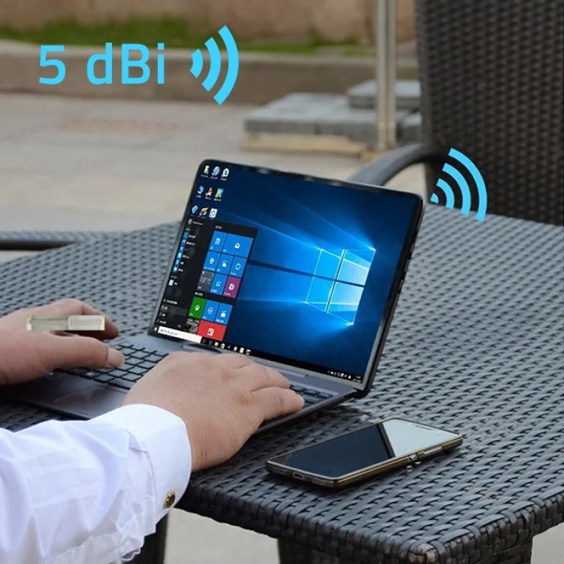 Qoltec 57044 4G LTE DUAL antenna | 5dBi | omnidirectional | outdoor