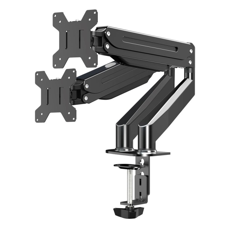 Esperanza ERW020 Gas desk mount for two monitors 17-27‘’ up to 6kg