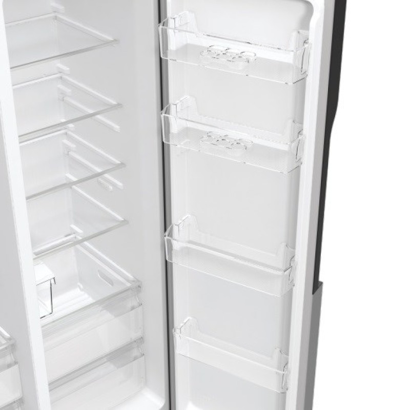 Gorenje NRR9185ESXL side-by-side refrigerator Freestanding 550 L E Silver Gorenje NRR9185ESXL side-by-side refrigerator Freestanding 550 L E Silver