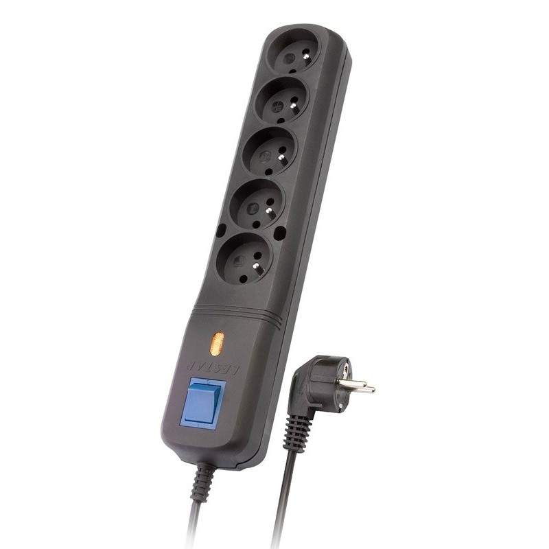 LESTAR LV 530W power extension 1.5 m 230 AC outlet(s) Indoor Black LESTAR LV 530W power extension 1.5 m 230 AC outlet(s) Indoor Black