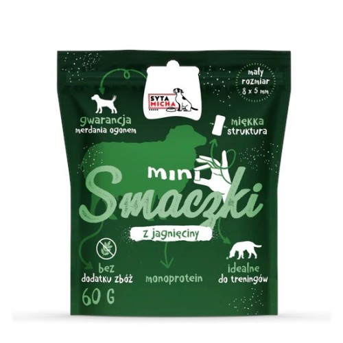 SYTA MICHA Mini Lamb treats - dog treats - 60 g SYTA MICHA Mini Lamb treats - dog treats - 60 g