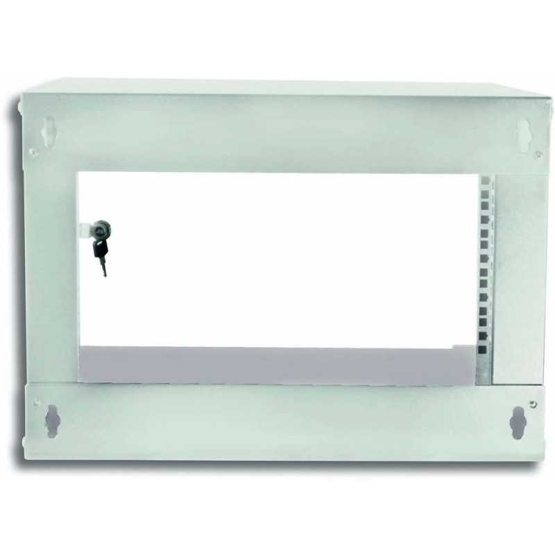Techly Wall Rack Cabinet 19 6U prof. 450 Grey Assembled Techly Wall Rack Cabinet 19 6U prof. 450 Grey Assembled