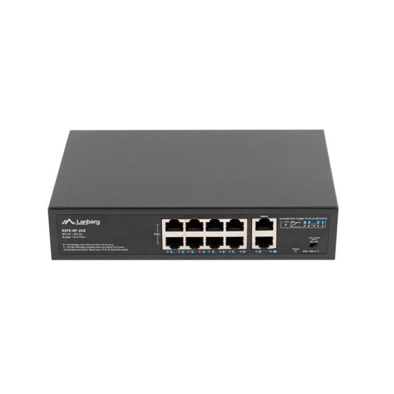 Lanberg Switch PoE+ Rack 10 Lanberg Switch PoE+ Rack 10
