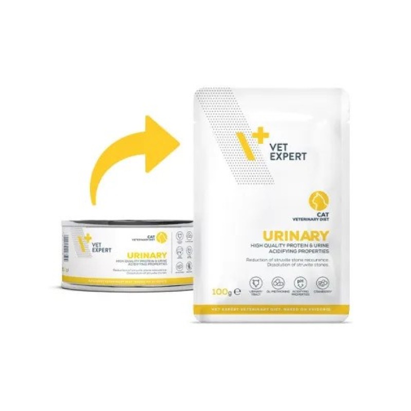 VET EXPERT Veterinary Diet Urinary Cat - wet food for cats - 100 g VET EXPERT Veterinary Diet Urinary Cat - wet food for cats - 100 g