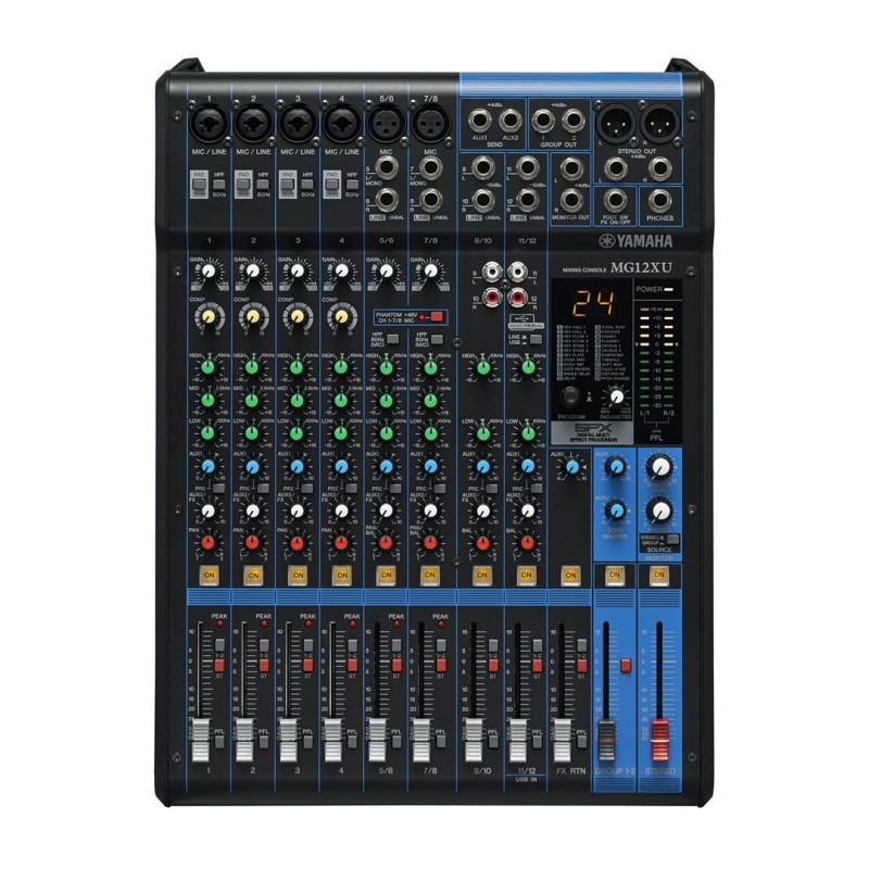 Yamaha MG12XU - 12-channel mixing console