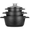 Smile MGK-18 soup pot Black Aluminium