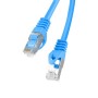 Lanberg PCF6-10CC-0100-B networking cable Blue 1 m Cat6 F/UTP (FTP)