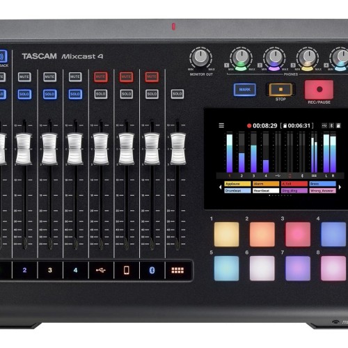 Tascam Mixcast 4 - mixer for podcast recording Tascam Mixcast 4 - mixer for podcast recording