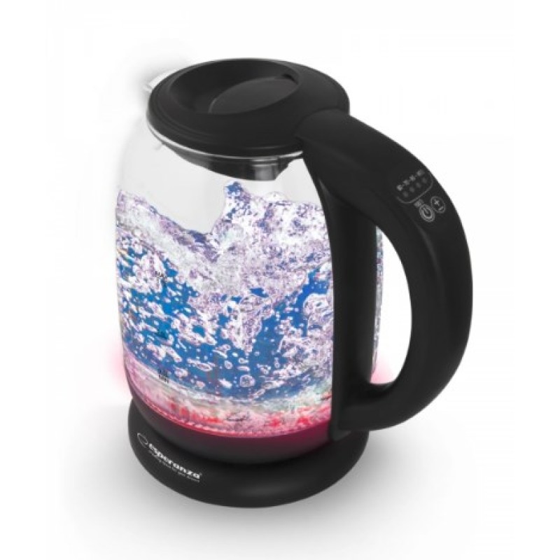 Esperanza EKK027 electric kettle 1.7 L Black,Transparent 2200 W Esperanza EKK027 electric kettle 1.7 L Black,Transparent 2200 W