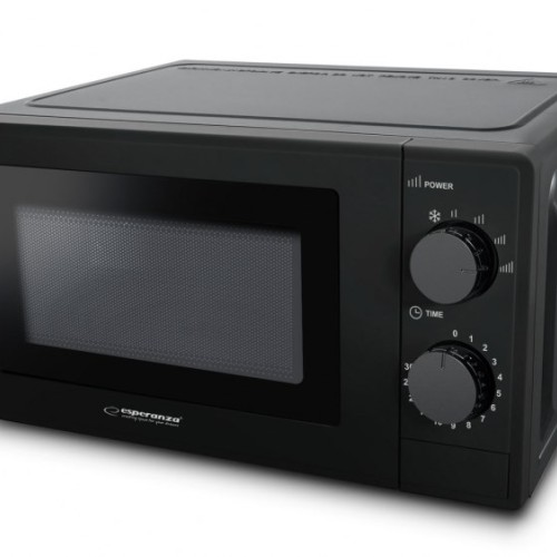 Esperanza ESTOFADO Countertop Solo microwave 20 L 700 W Black