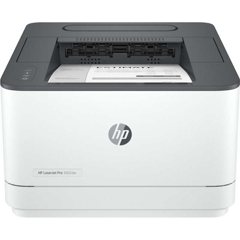HP LaserJet Pro 3002dw Printer, Black and white, Printer for Small medium business, Print, Dualband Wi-Fi; Strong Security; Energy Efficient; Fast first page out speeds; Two-sided printing; Roam HP LaserJet Pro 3002dw Printer, Black and white, Printer for Small medium business, Print, Dualband Wi-Fi; Strong Security; Energy Efficient; Fast first page out speeds; Two-sided printing; Roam