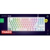 Trust GXT 833W THADO keyboard Gaming USB QWERTY US English White Trust GXT 833W THADO keyboard Gaming USB QWERTY US English White